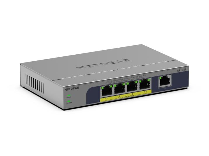NETGEAR GS105P No administrado Gigabit Ethernet GS105P-300EUS