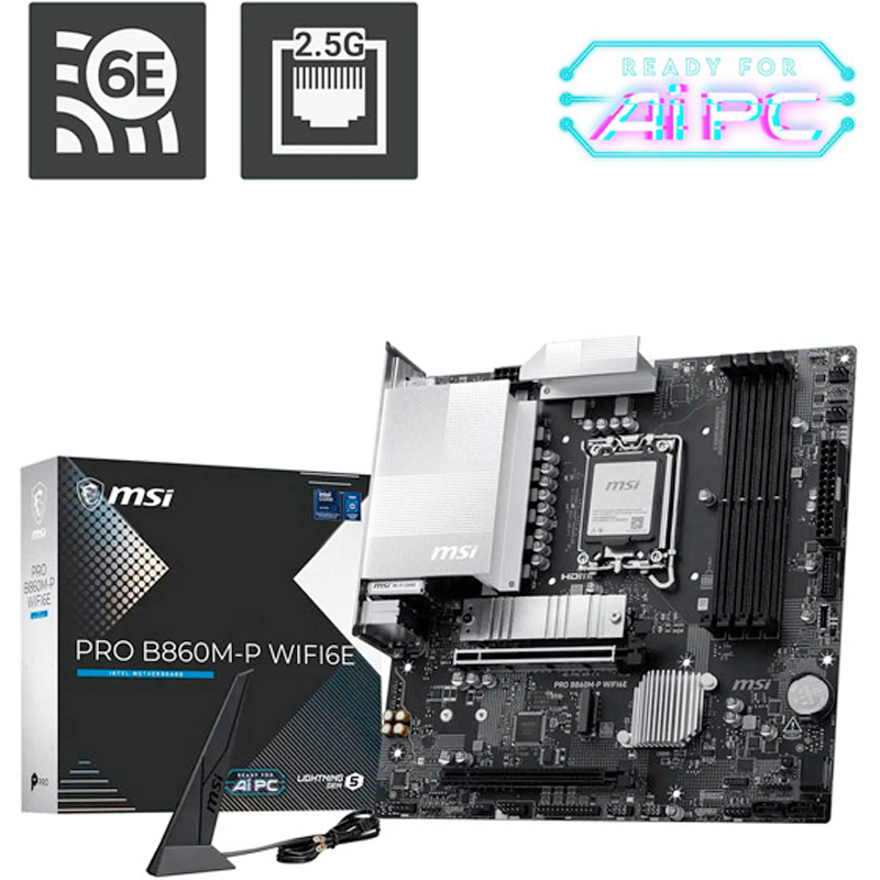 MSI PRO B860M-P WIFI6E Socket 1851