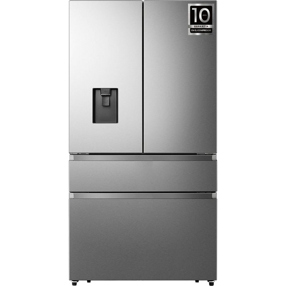 Hisense - Frigorífico americano Hisense con dispensador - RF749N4SWSE.