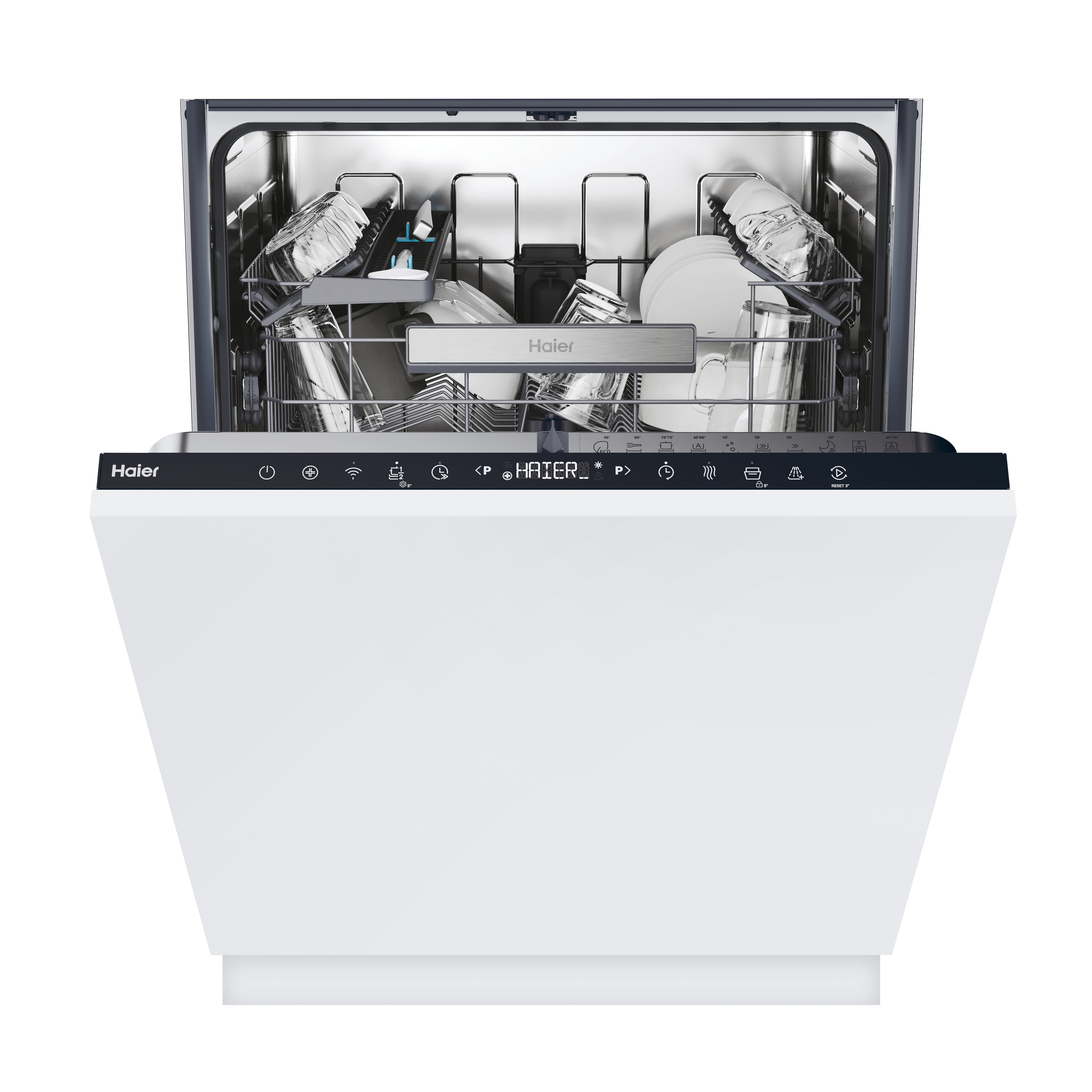 Haier - Lavavajillas integrable Haier 14 servicios, Wifi, Washlens Plus - XI 4C4S0SB.