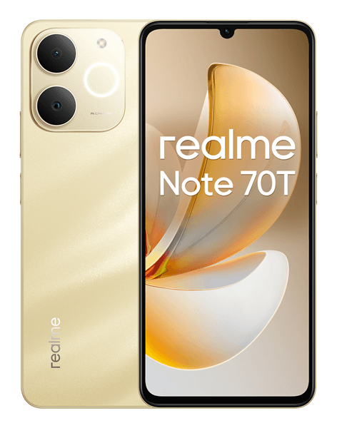 Smartphone REALME Note 70T 6.74" 4G 4GB/128GB Oro