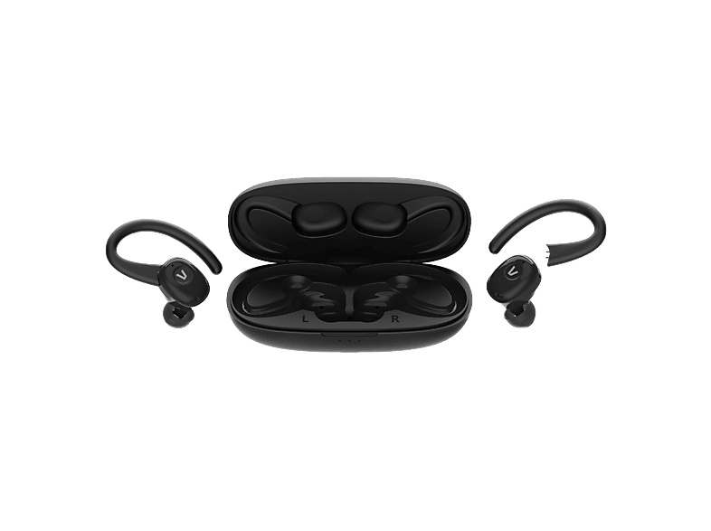 Auriculares True Wireless - Vieta Pro Match 4, Autonomía 21 h, Cancelació activa de ruido (ANC), Bluetooth, Negro
