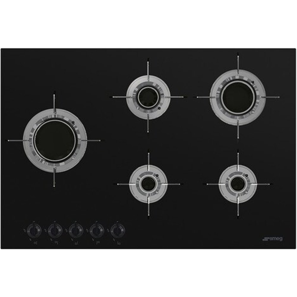 Smeg - Placa gas Smeg 5 quemadores - PVL675LCN.