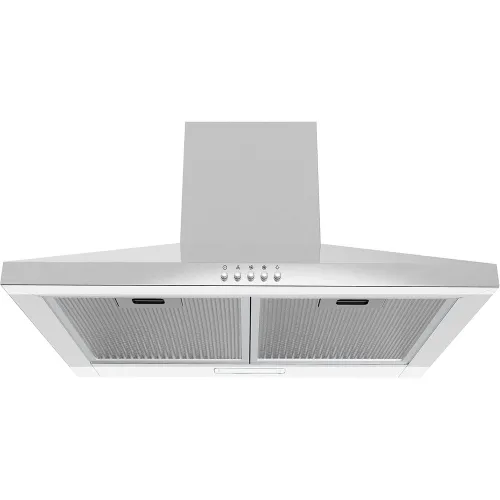 Midea - Campana decorativa Midea mural piramidal con 4 niveles de extracción - MH60A17EM21SB-EU.