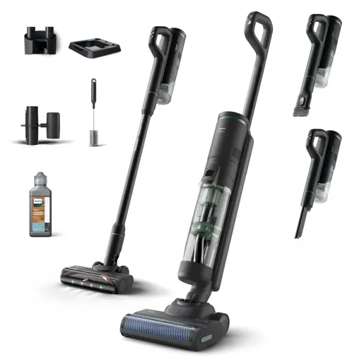 Philips Serie 7000 Aspiradora y friegasuelos sin cable AquaTrio XW7263/11