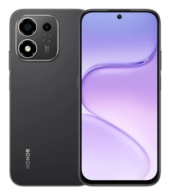 Honor 600 Smart 5G, Velvet Black, 256GB, 4GB RAM, 6.87", Qualcomm, 7700 mAh, Negro