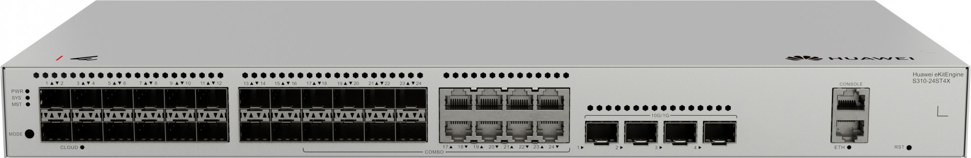 HUAWEI eKit S310 Series S310-24ST4X Gestionado L2+ Gigabit 98012532