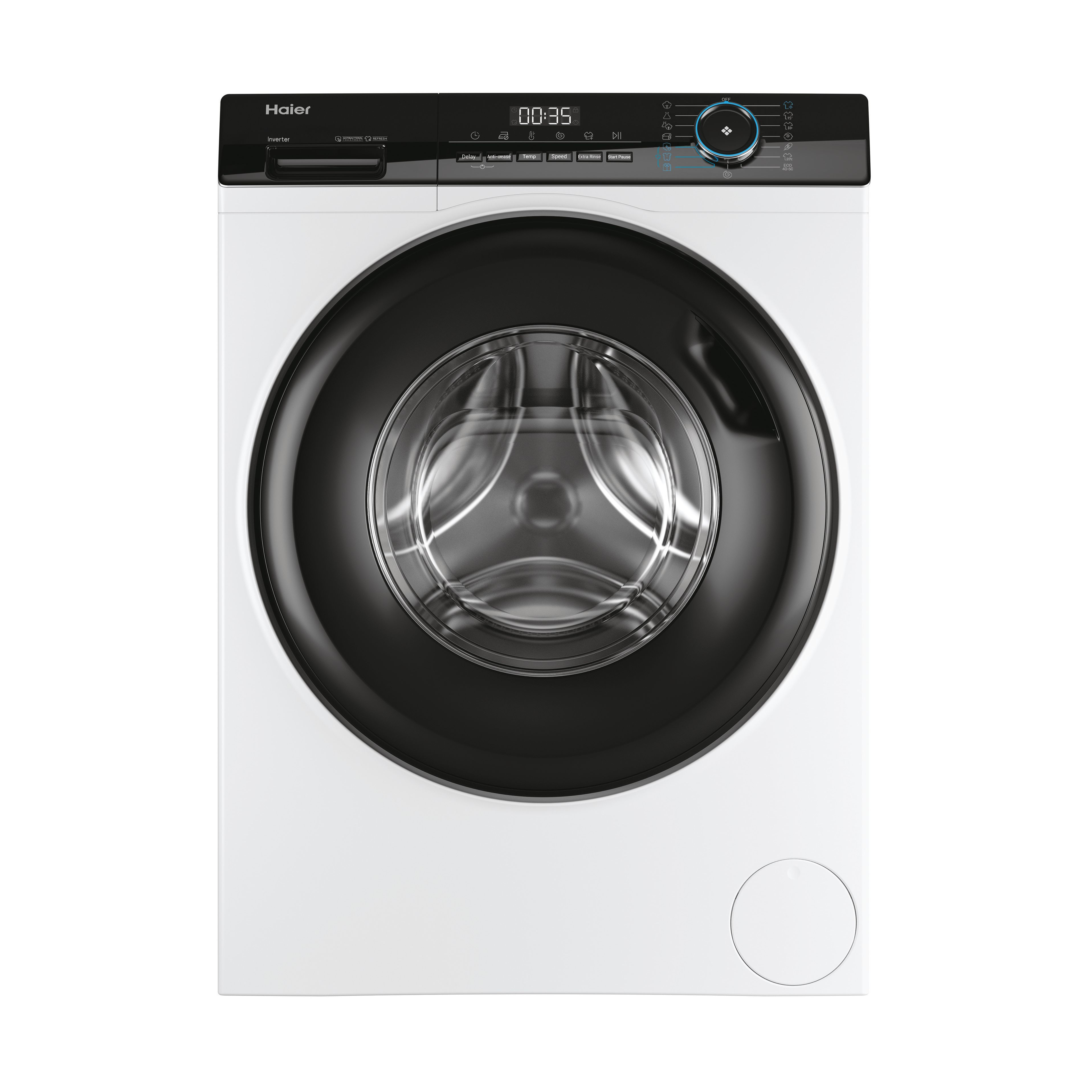 Haier - Lavadora Haier 10 kg - 1.400 rpm Motor Inverter, I-Pro Series 3 - HW100-BP14939-S.