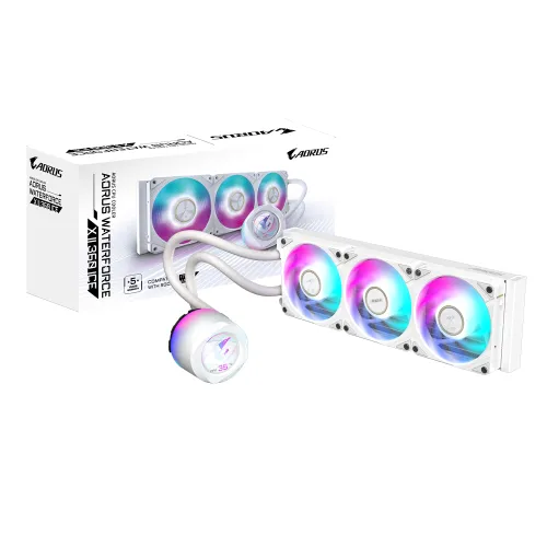 REFRIGERACION LIQUIDA CPU GIGABYTE AORUS WATERFORCE 360 BLANCO ARGB