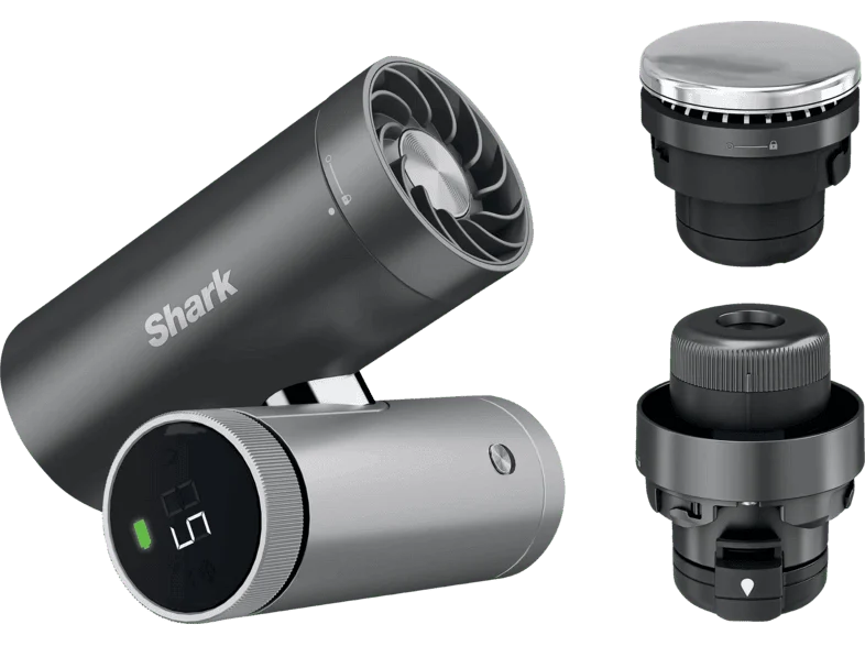 Ventilador de mano portátil Shark ChillPill, 3 funciones en Negro | FA022EU | de SharkNinja