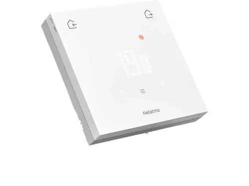 Termostato - Netatmo ETP-EC, Inteligente, Con cable, Wi-Fi, Blanco