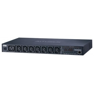Aten PE6208G-ATB-G 16A 8-Toma 1U Metered & Conmutadored PE6208G-ATB-G