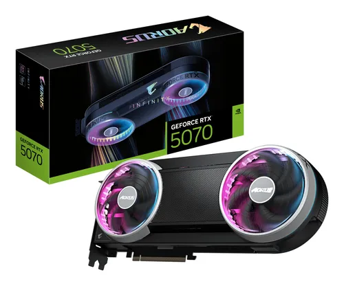 Gigabyte AORUS GeForce RTX 5070 INFINITY 12GB GDDR7