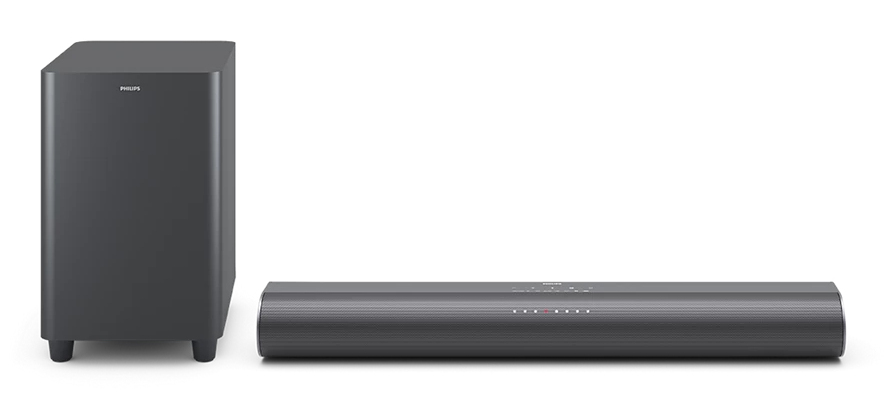 Philips TAB6100/10 2.1 80 W Gris - Barra de sonido con Subwoofer