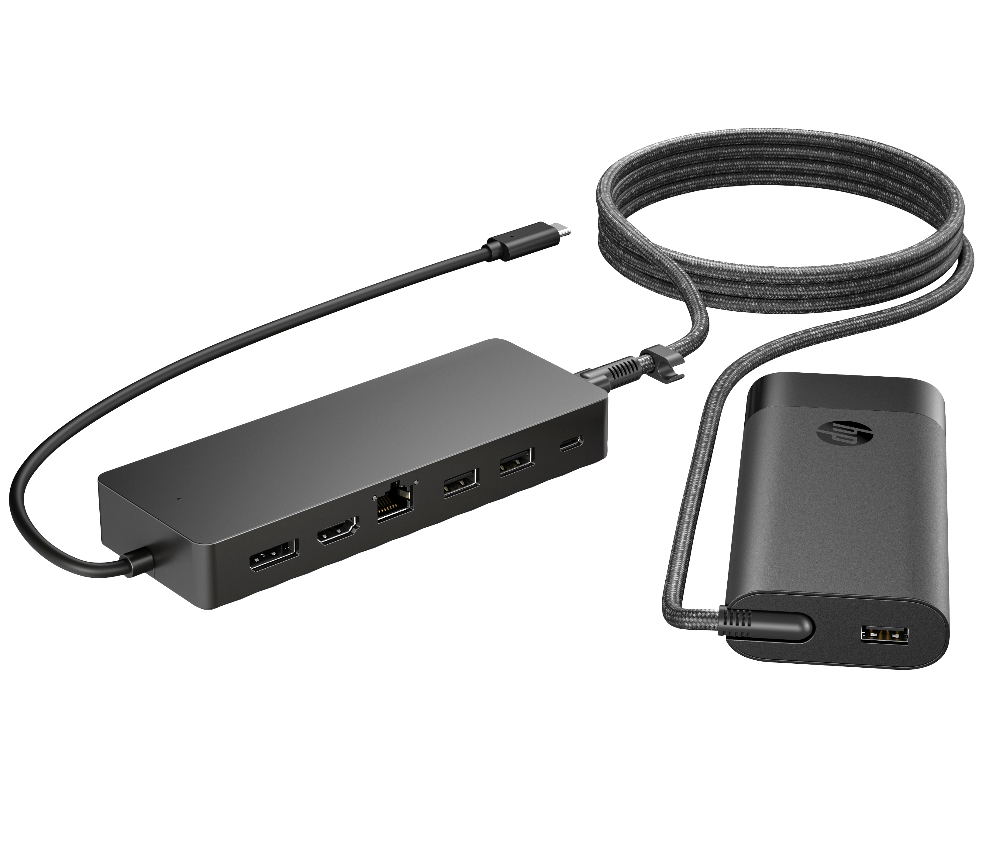 HP Universal USB-C Hub and Laptop Charger Combo Alámbrico 9H0H9AA#ABB