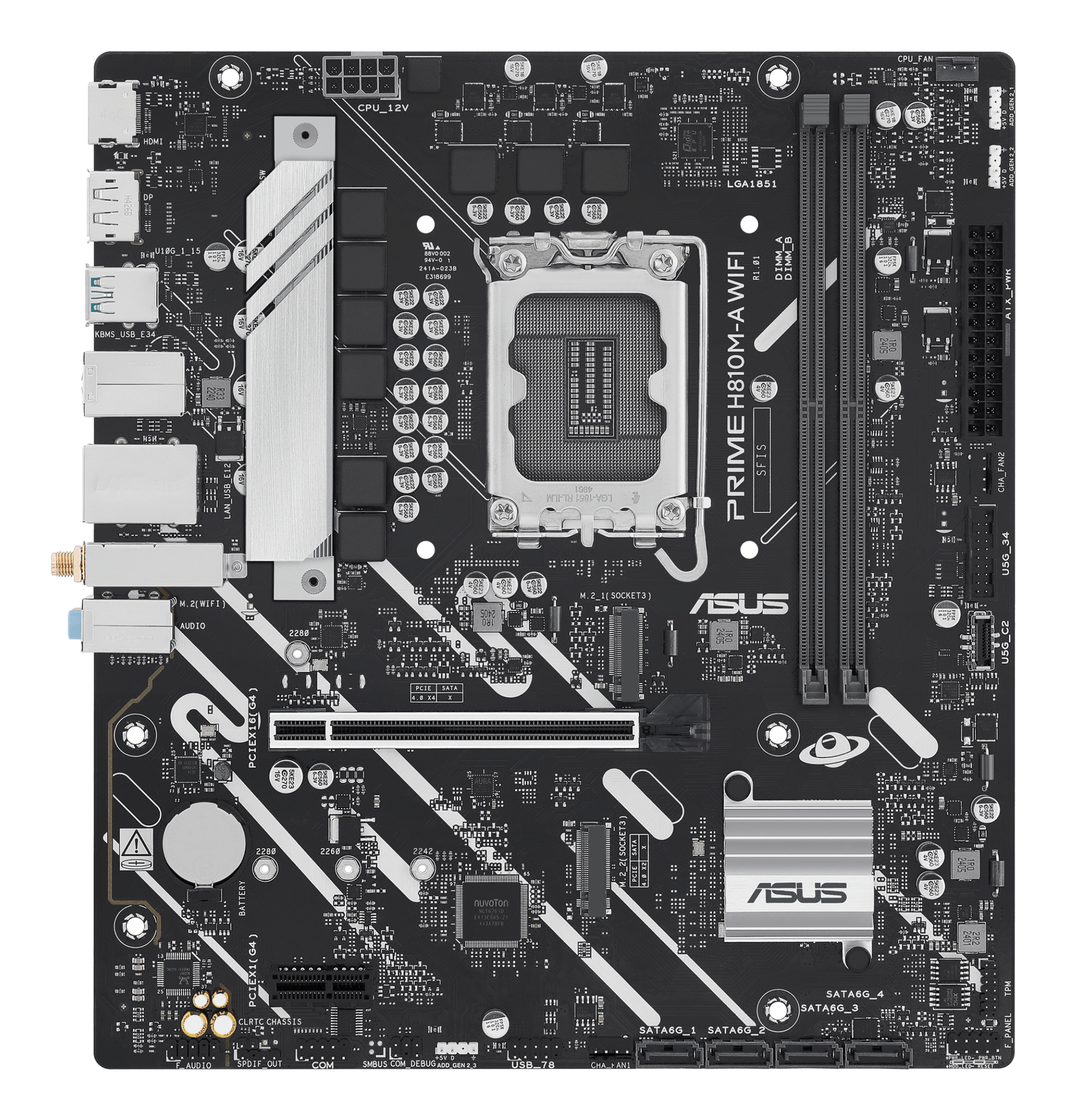 ASUS PRIME H810M-A WIFI Intel H810 LGA 1851 (Socket 90MB1KJ0-M0EAY0