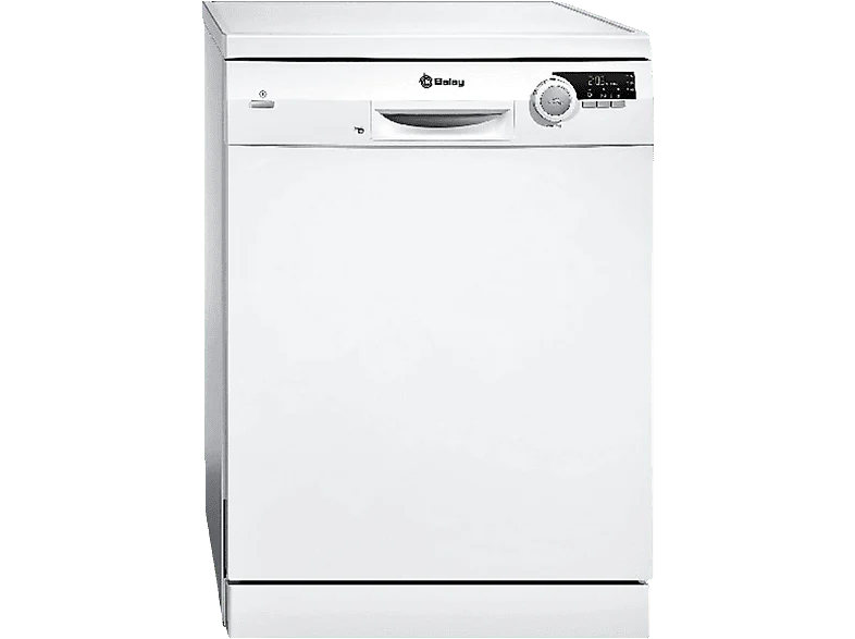 Lavavajillas - Balay 3VS572BP, 13 servicios, 5 Programas, 60 cm, Motor Extra silencio, Función pausa + carga, Blanco