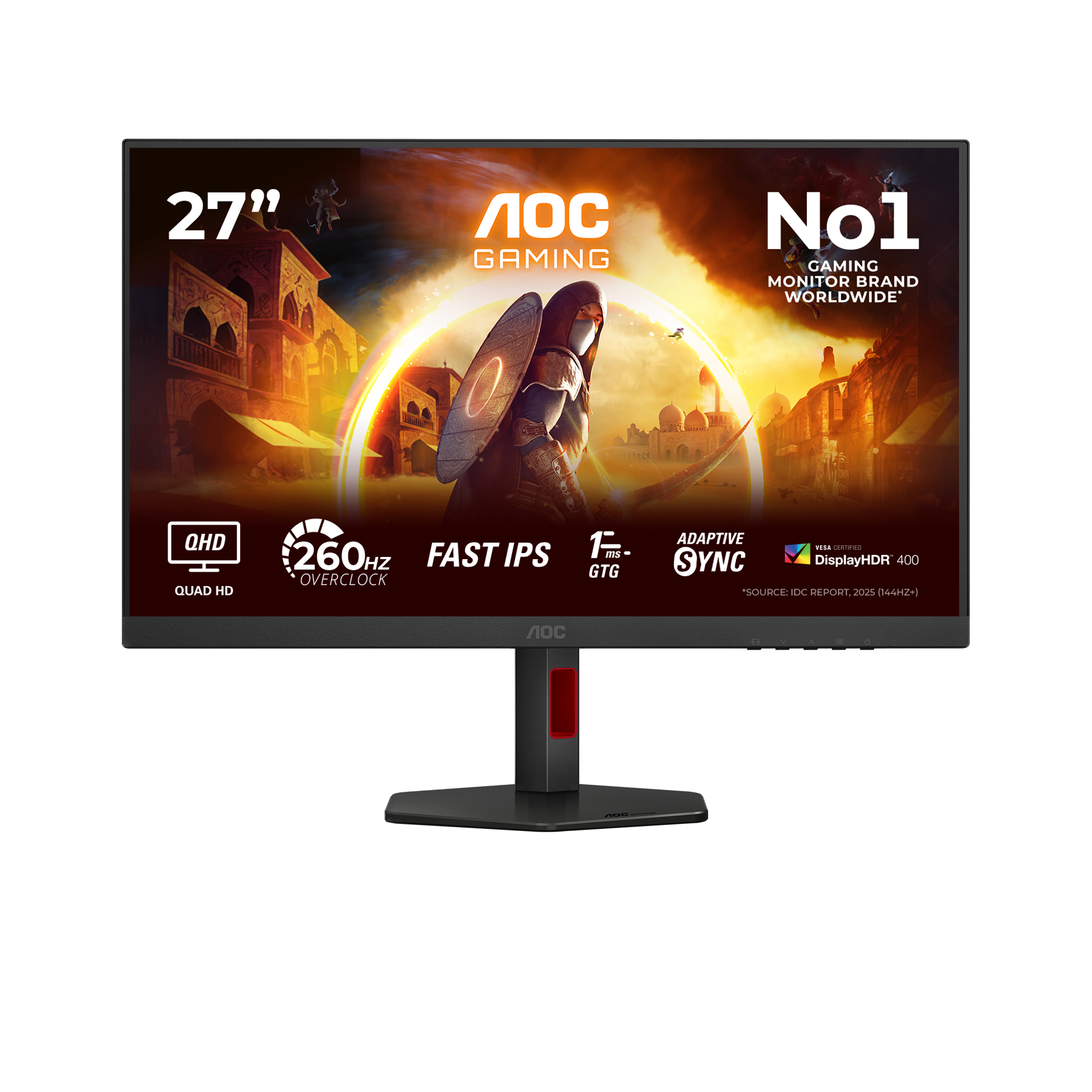 AOC G4 Q27G4ZR pantalla para PC 68,6 cm (27") 2560 x 1440 Q27G4ZR
