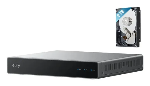 Eufy Network Video Recorder S4 Negro, Gris T8N00341