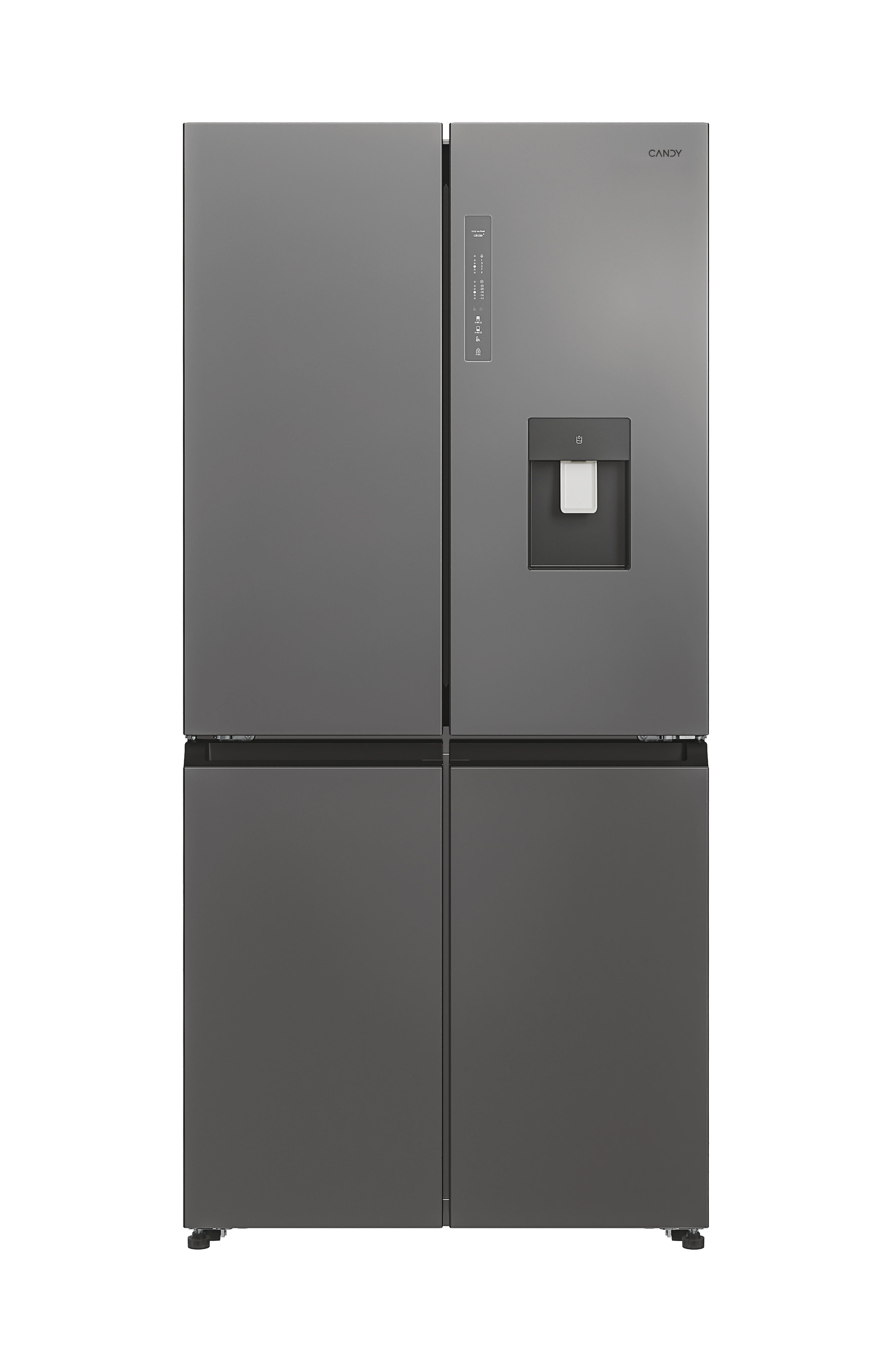Candy - Frigorífico americano Candy con dispensador, con 4 puertas - CFQQ5T817EWPS.