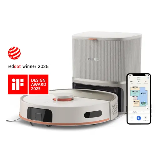 Philips Aspirador y friegasuelos HomeRun 5000 Robot aspirador y friegasuelos XU5100/20