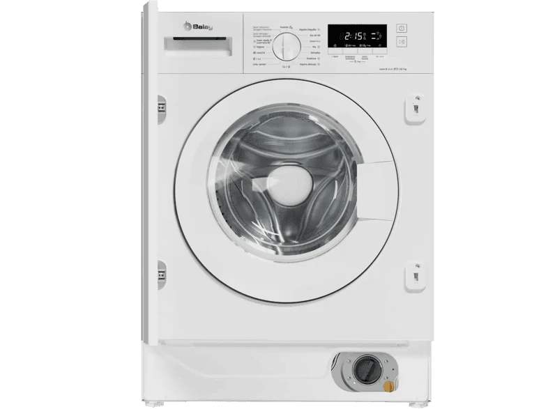 Balay - Lavadora secadora integrable Balay, 8 kg - 1.400 rpm, Programa Superrápido - 3TW885B.
