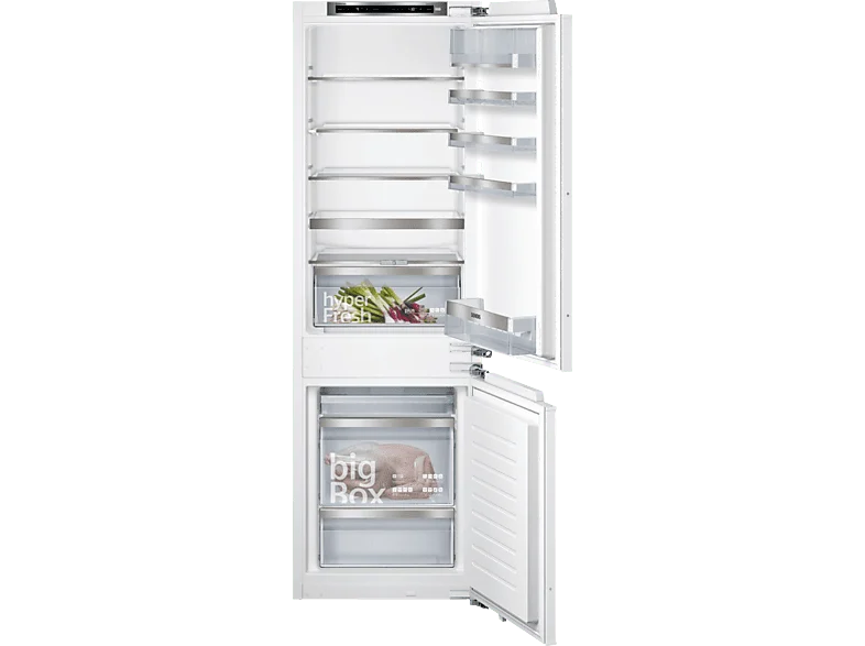 Frigorífico combi - Siemens KI86SAFE0, 266 l, No Frost, 177.2 cm, Blanco