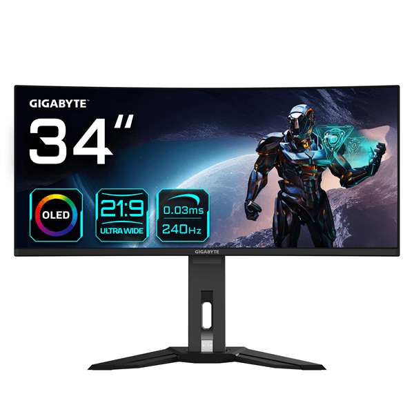 GIGABYTE MO34WQC2 pantalla para PC 86,4 cm (34") 3440 x 1440 MO34WQC2