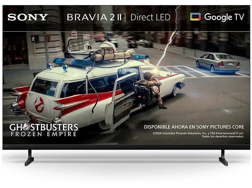 TV LED 50" - Sony BRAVIA 2 II, Direct LED, 4K HDR Processor X1, Smart (Google TV), TDT HD, DVB-T2, Dolby Atmos, Chromecast, Eco, 50S25M2