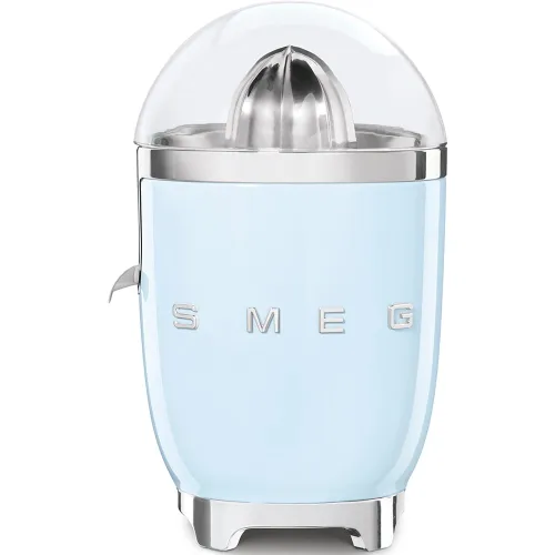 Smeg - Exprimidor eléctrico Smeg CJF11RDEU con estética 50'Style y acabado brillante.
