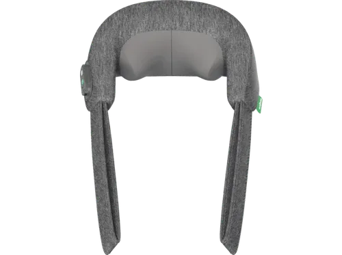 Masajeador - Medisana NM 900, Inalámbrico, Función de calor, Shiatsu, 6 cabezales rotativos, 2 velocidades, Gris