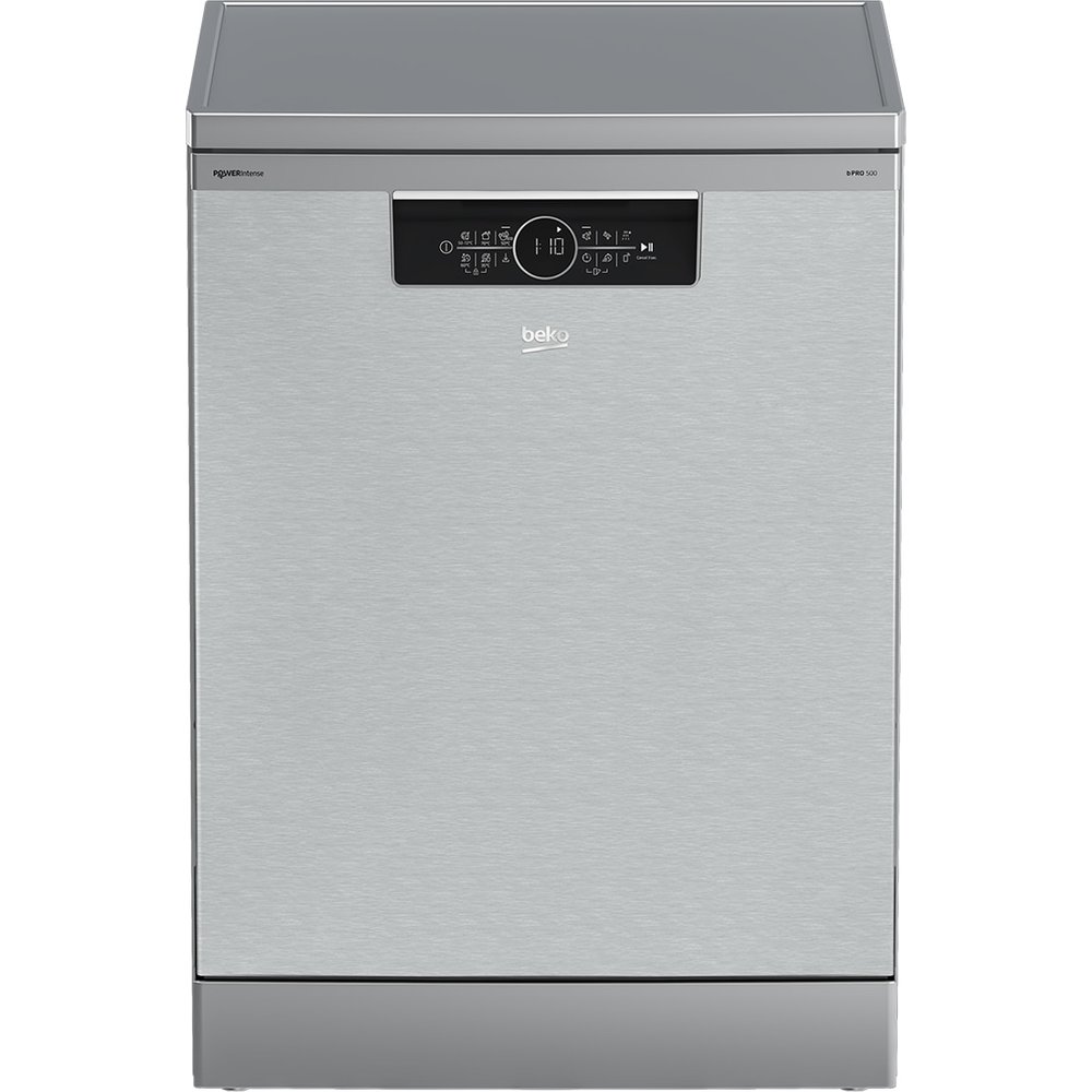 Beko - Lavavajillas Beko Power Intense, 15 servicios, 60 cm, 3ª Bandeja Flexi - BDFN36550XWP.