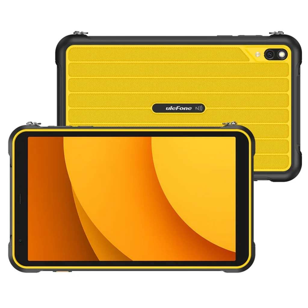 Ulefone Rugking Pad Pro NFC 4G 128GB Amarillo Batería de 7100 mAh 8GB de RAM Pantalla de 8.68"