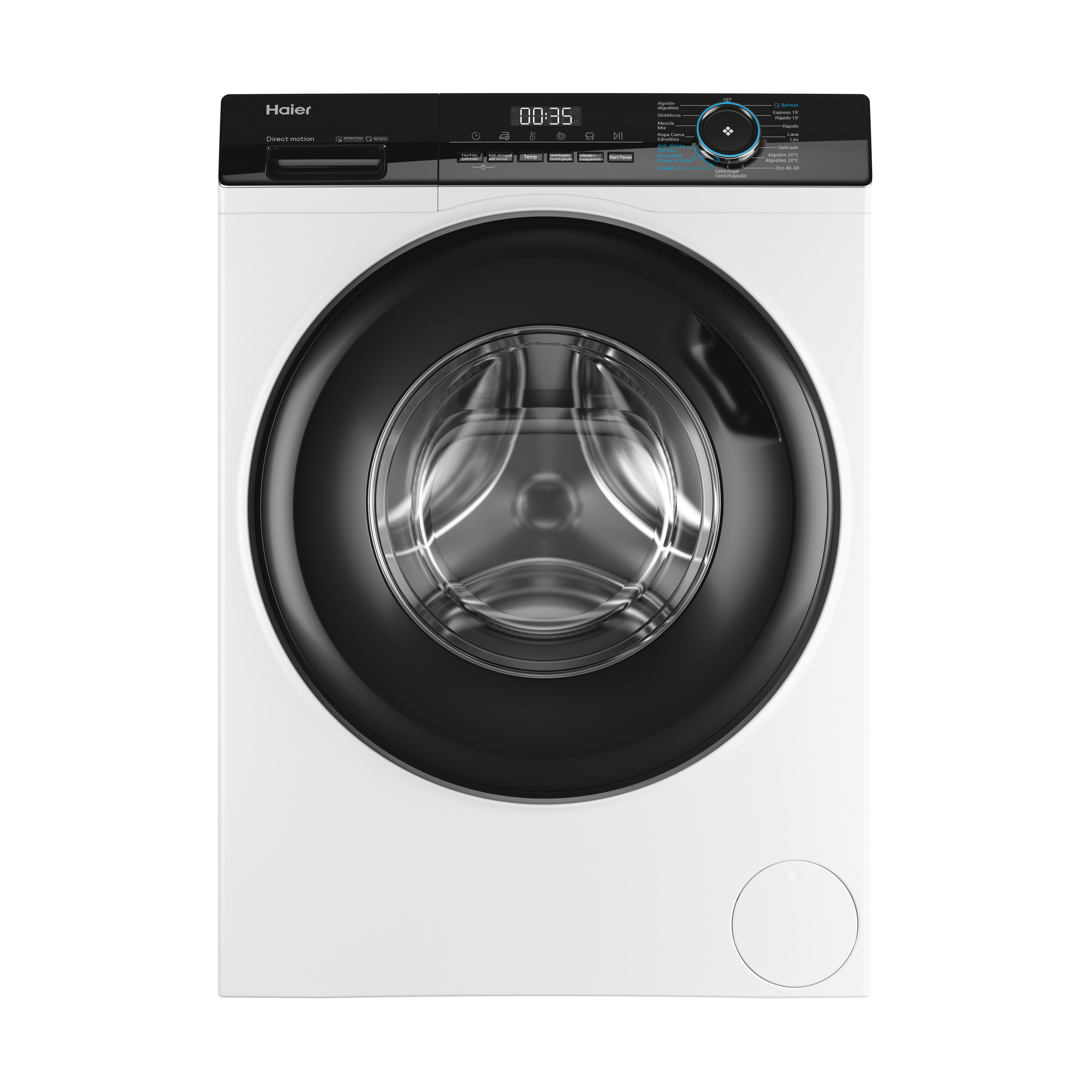 Haier - Lavadora Haier 9 kg - 1.400 rpm I-Pro Series 3 - HW90-B14939-IB.