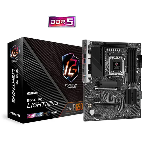 PLACA BASE ASROCK B650 PG LIGHTING | AM5 | DDR5 | ATX
