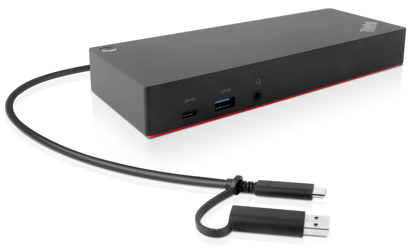 Lenovo ThinkPad Hybrid USB-C/USB-A Negro