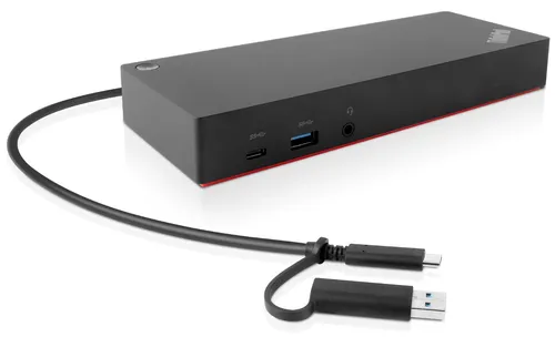 Lenovo ThinkPad Hybrid USB-C/USB-A Negro