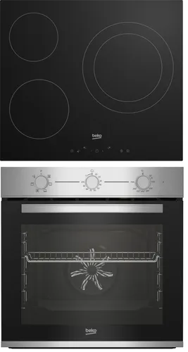 CONJUNTO HORNO CON ENCIMERA BEKO BBSE12120XD INOX