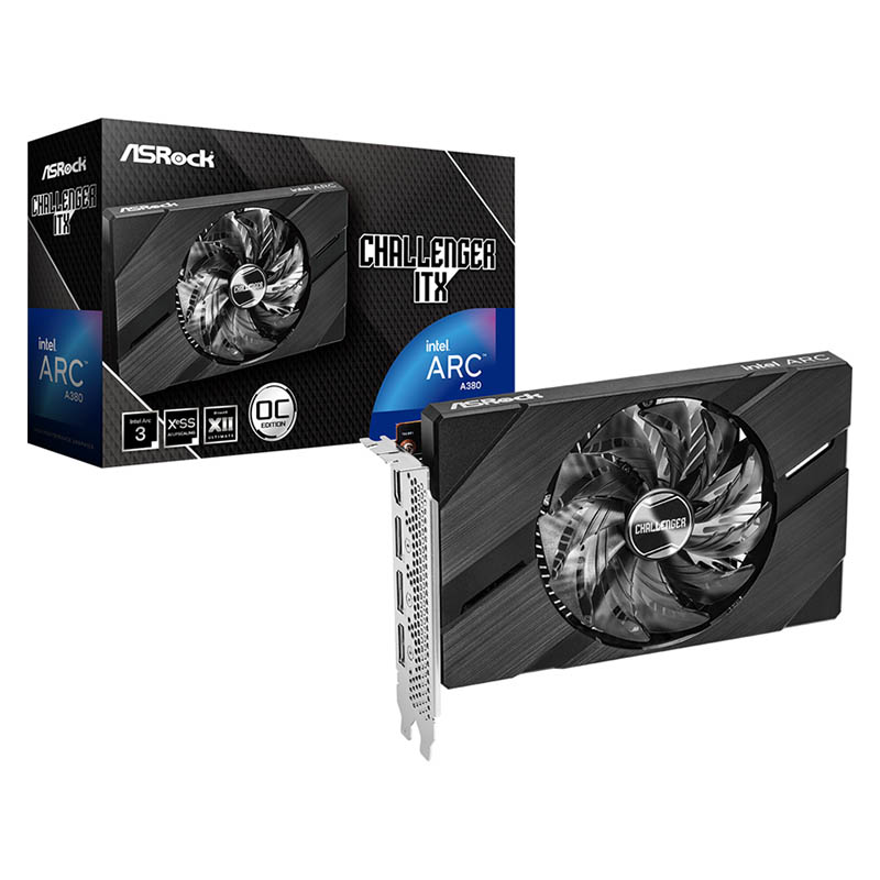 ASROCK Intel Arc A380 6GB GDDR6 HDMI DPORT