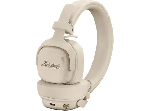 Auriculares inalámbricos - Marshall MILTON A.N.C, 80h Autonomía sin ANC, Plegable, Crema