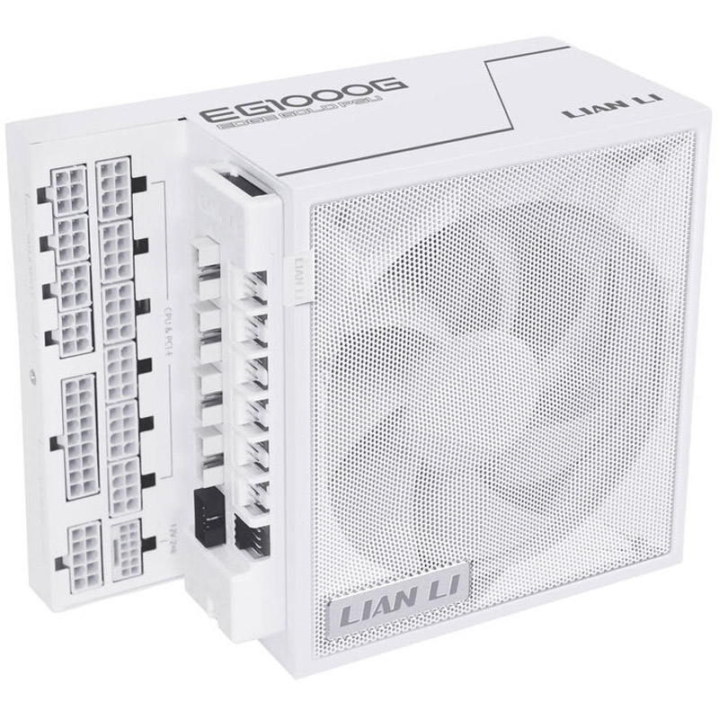 Lian Li Edge EG1000G 80 Plus Gold 1000W ATX 3.1 PCIE 5.1 Modular Blanco
