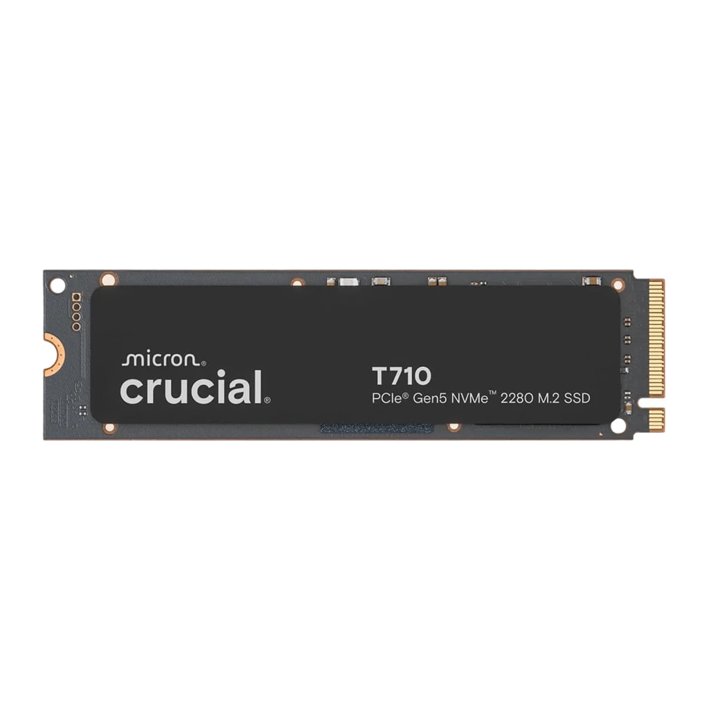 SSD Crucial T710 2TB NVMe PCIe Gen 5 x4 PCIe 5.0 M.2 2280