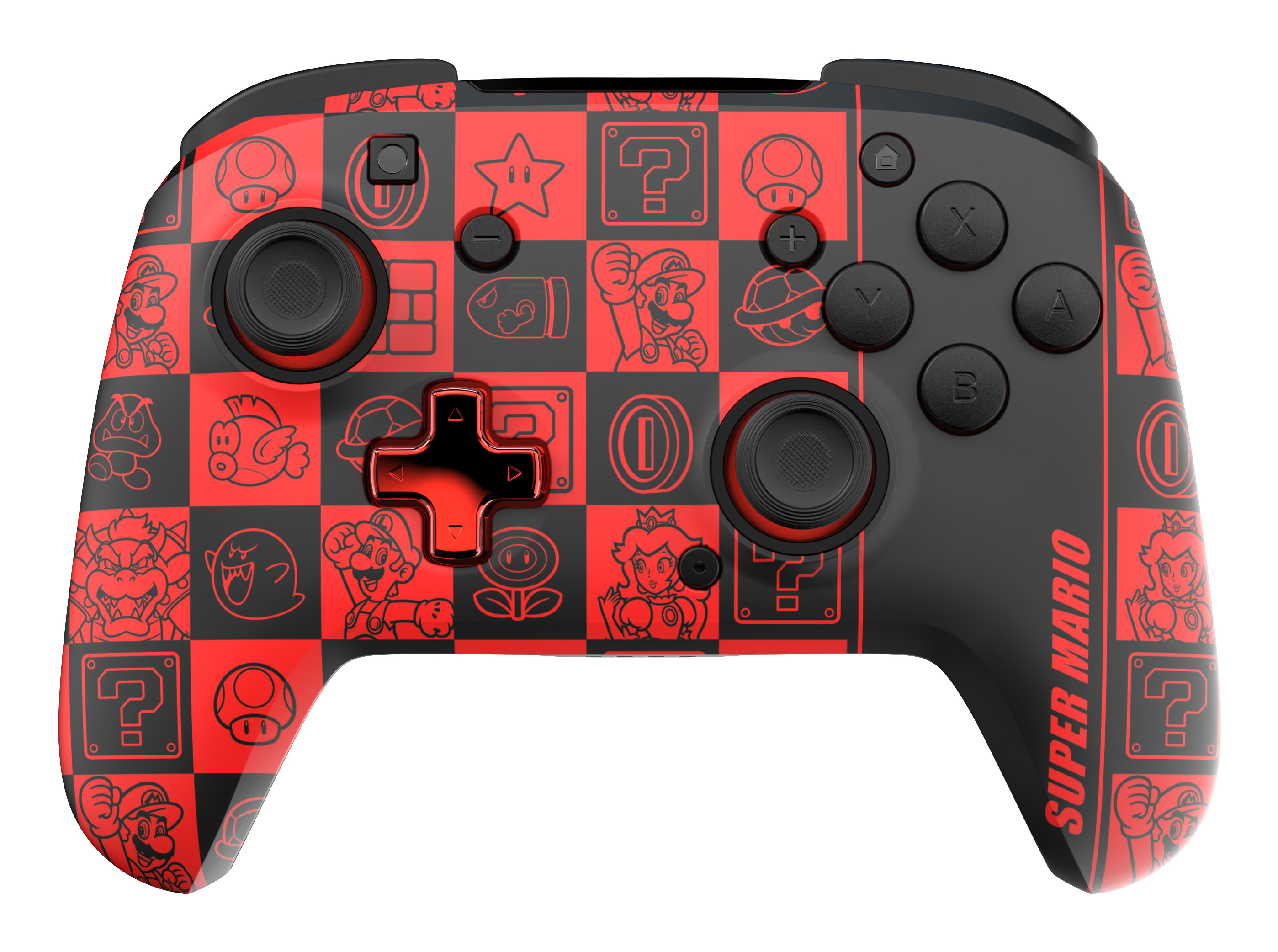 Mando Nintendo Switch - PDP Rematch Wireless Glow Super Icon, Switch, Multicolor
