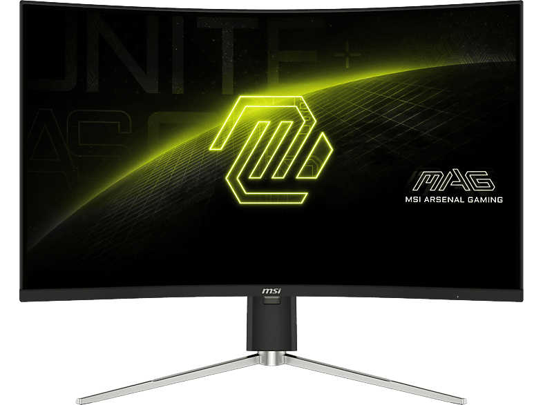 MSI MONITOR MAG 325CQRXF E2. 31.5" RAPID VA CURVO 1000R. 2560X1440 . 240HZ. NEGRO