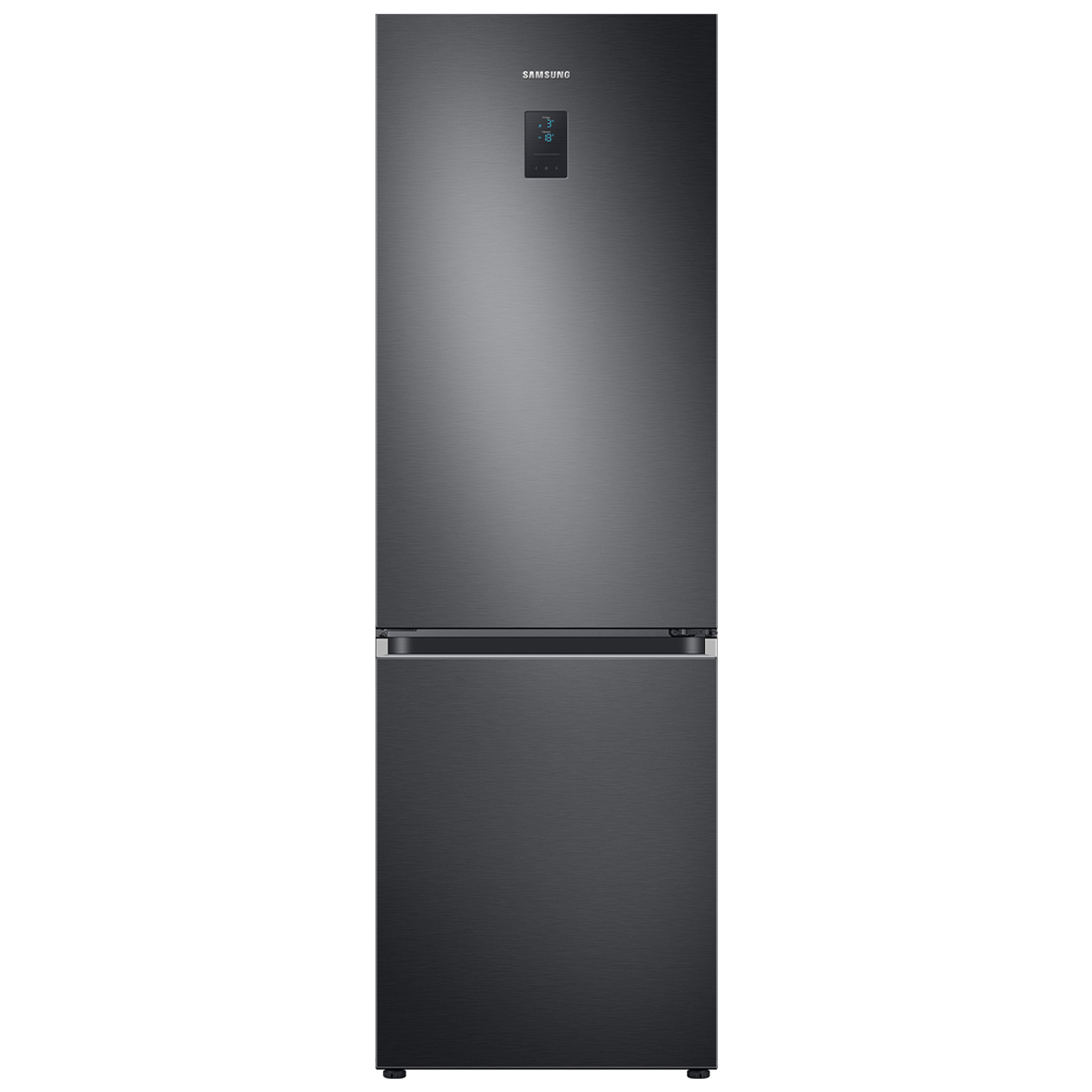 Frigorífico combi - Samsung Bespoke AI RB34C775CB1/EF, Total No Frost, 185.3 cm, 344 l, Grafito