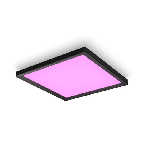 Philips Hue White & Color Ambiance Panel De Techo Tento Cuadrado - Mediano Negro
