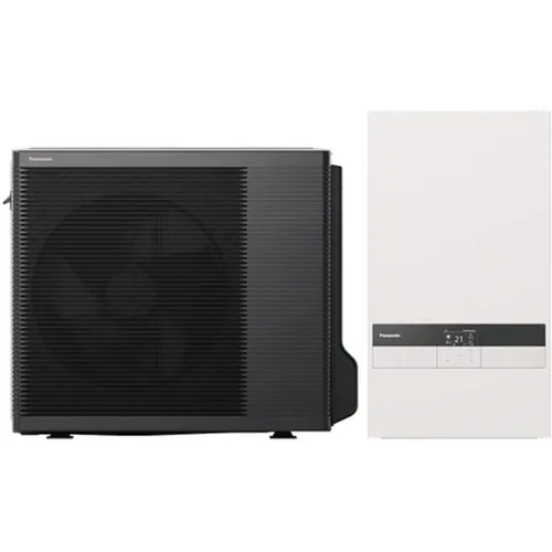 Panasonic - Kit de aerotermia Panasonic Bi-bloc generación K monofásica, Calefacción y refrigeración, R 32 -KIT-WC07K3E5.