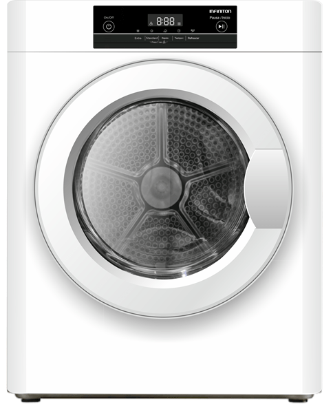 SECADORA DE EVACUACION INFINITON SD-3M 3 KG PC BLANCO