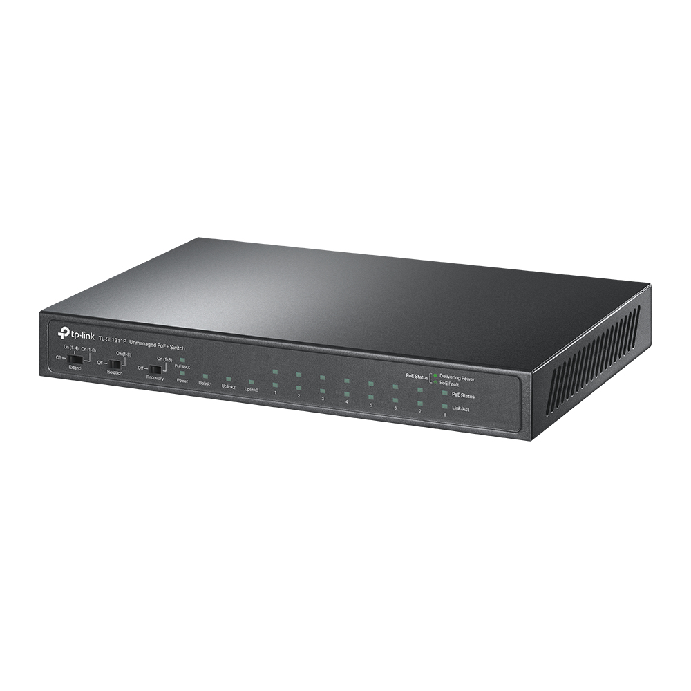 TP-Link TL-SL1311P switch Fast Ethernet (10/100) Energía TL-SL1311P