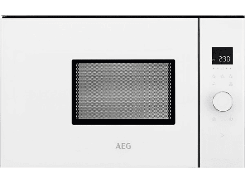 AEG Microondas de 800 W con función microondas MBB1756SEW